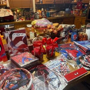 Spider-Man Birthday Party Items/Decrations